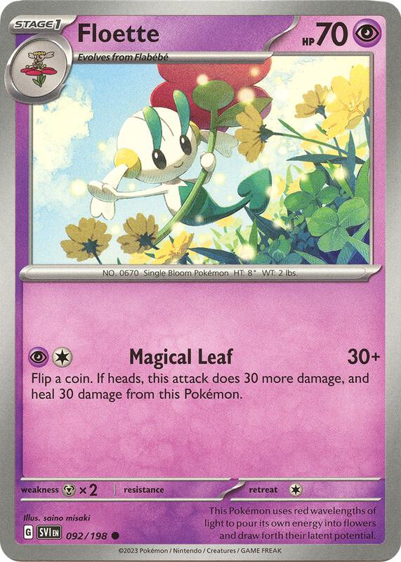 Floette 092/198 from SV01: Scarlet & Violet Base Set