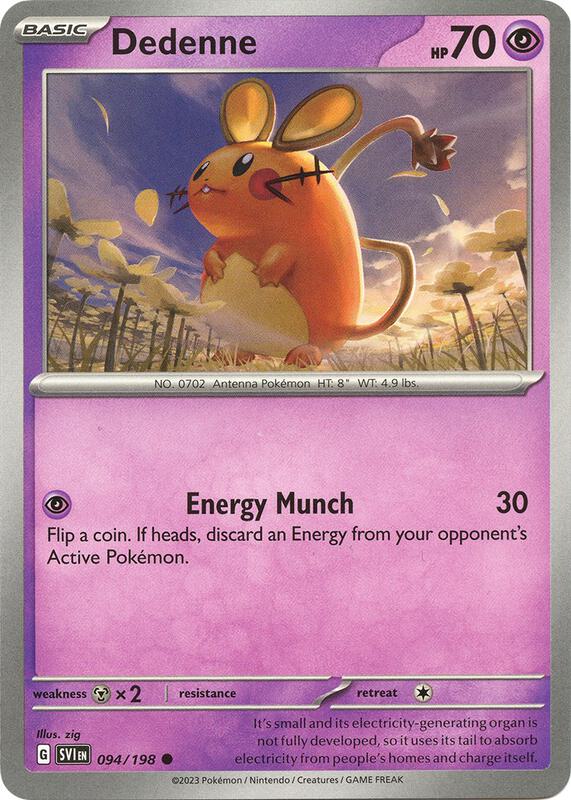 Dedenne 094/198 from SV01: Scarlet & Violet Base Set