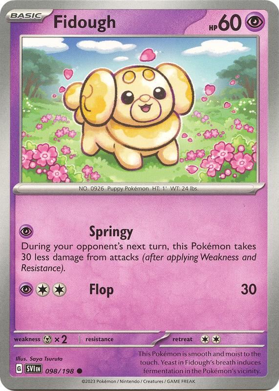 Fidough 098/198 from SV01: Scarlet & Violet Base Set