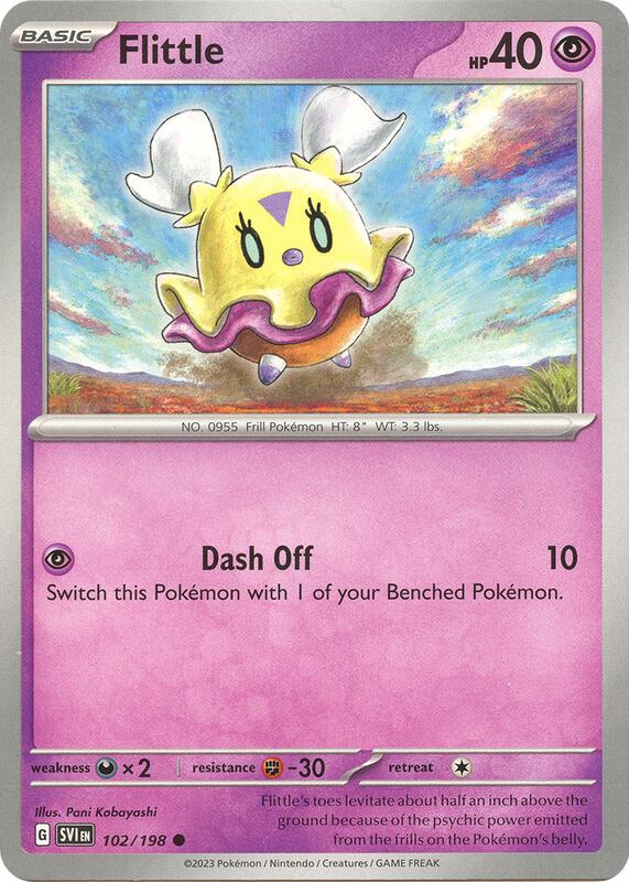 Flittle 102/198 from SV01: Scarlet & Violet Base Set