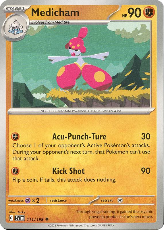Medicham 111/198 from SV01: Scarlet & Violet Base Set