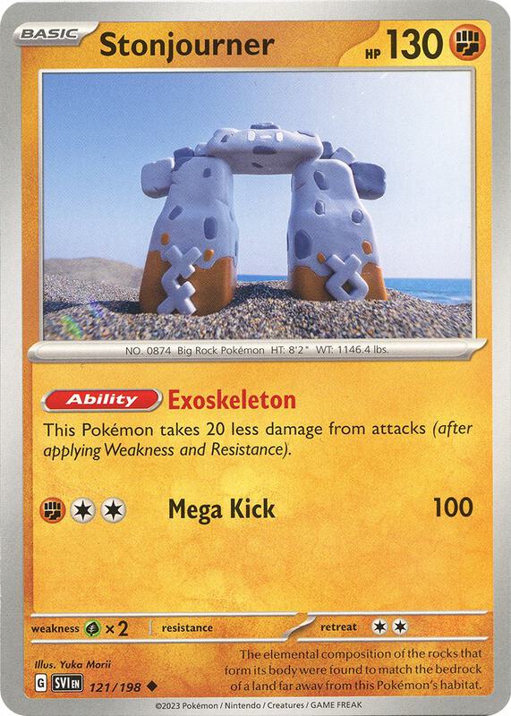 Stonjourner 121/198 from SV01: Scarlet & Violet Base Set