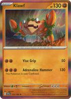 Klawf - 122/198 - SV01: Scarlet & Violet Base Set - Pokemon