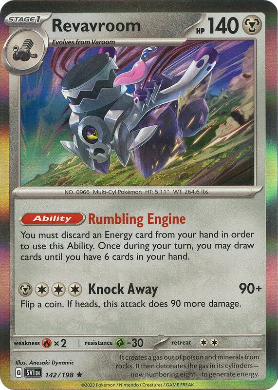 Revavroom 142/198 from SV01: Scarlet & Violet Base Set