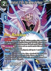 Android 21, in the Name of Peace card art