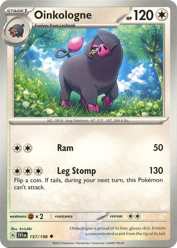 Oinkologne 157/198 from SV01: Scarlet & Violet Base Set