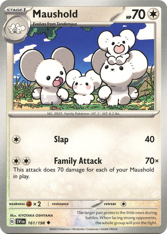 Maushold 161/198 from SV01: Scarlet & Violet Base Set