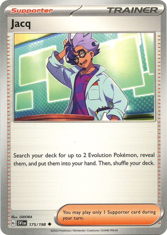 Jacq 175/198 from SV01: Scarlet & Violet Base Set