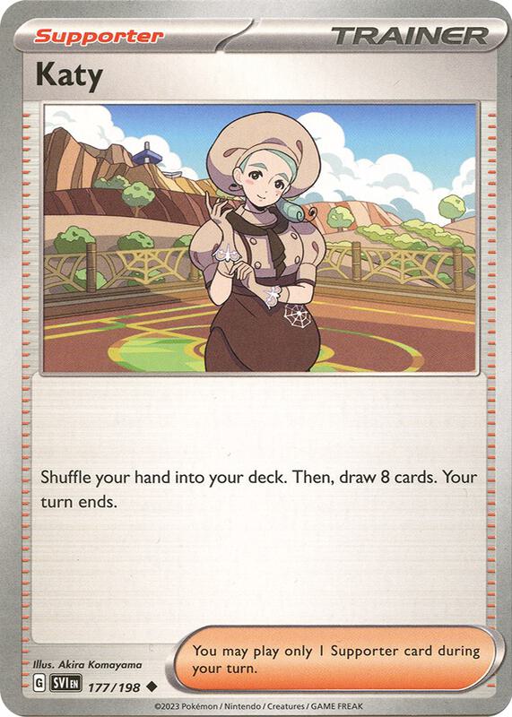 Katy 177/198 from SV01: Scarlet & Violet Base Set