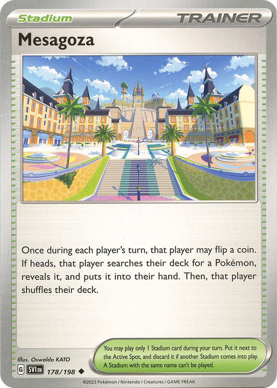Mesagoza 178/198 from SV01: Scarlet & Violet Base Set