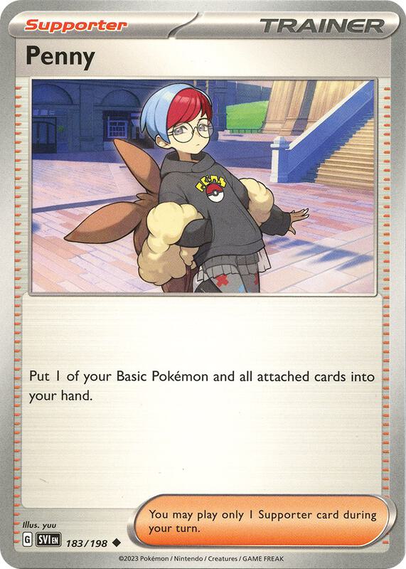 Penny 183/198 from SV01: Scarlet & Violet Base Set