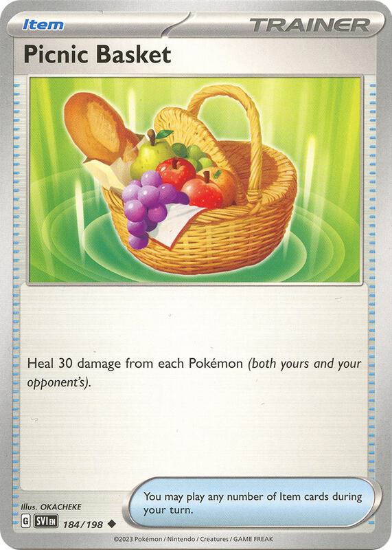 Picnic Basket 184/198 from SV01: Scarlet & Violet Base Set