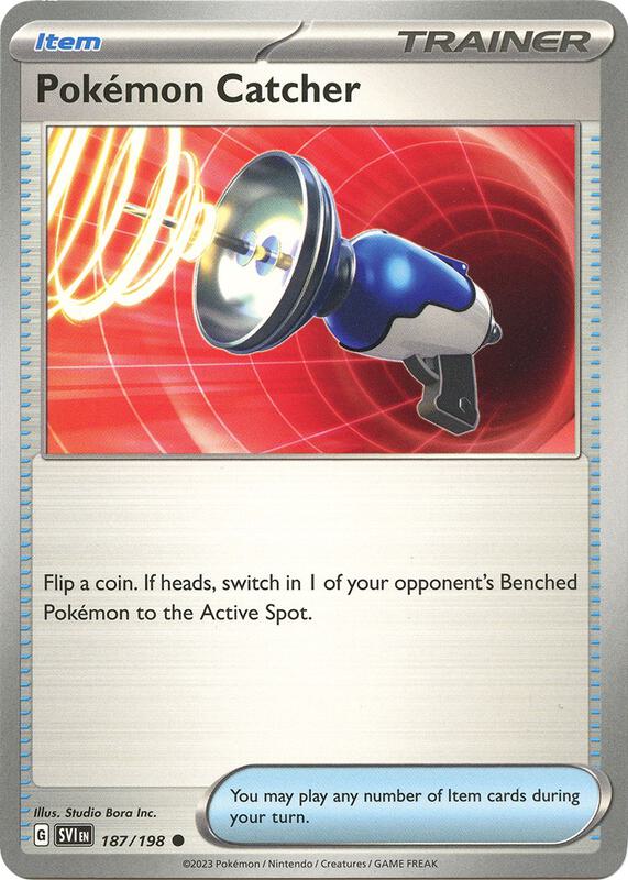 Pokemon Catcher 187/198 from SV01: Scarlet & Violet Base Set