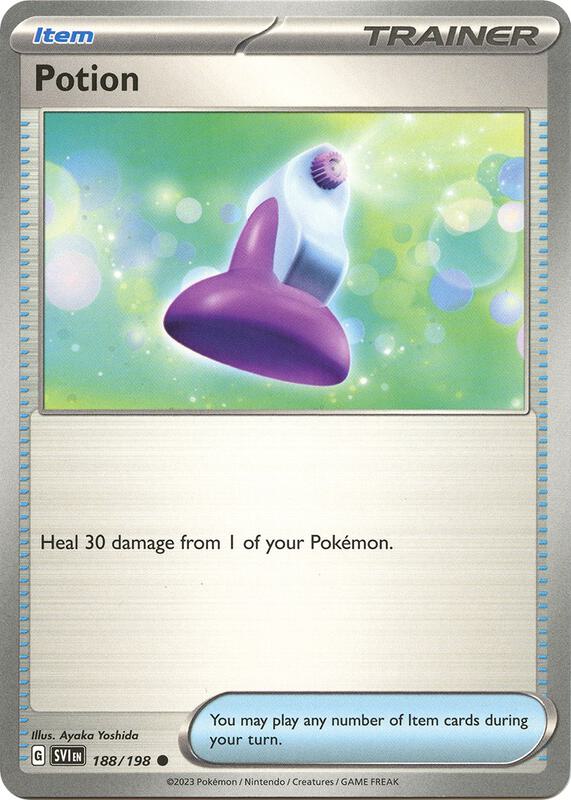 Potion 188/198 from SV01: Scarlet & Violet Base Set