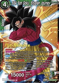 SS4 Son Goku, Stygian Journey card art