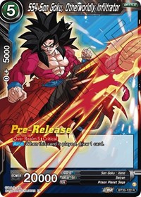 SS4 Son Goku, Otherworldly Infiltrator card art
