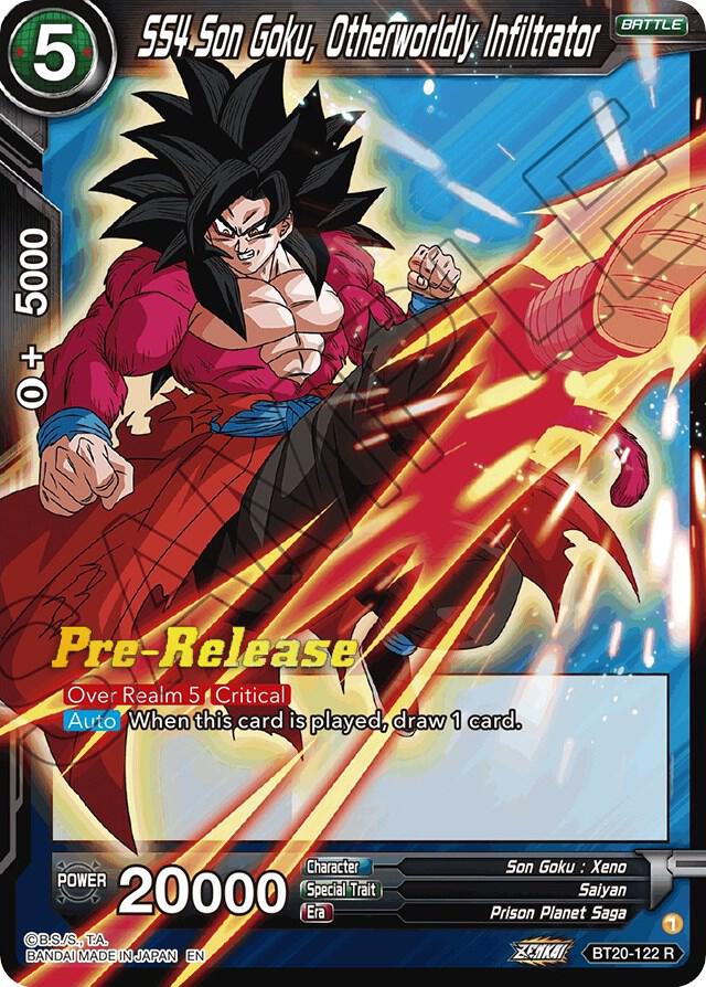 SS4 Son Goku, Otherworldly Infiltrator - Power Absorbed Pre