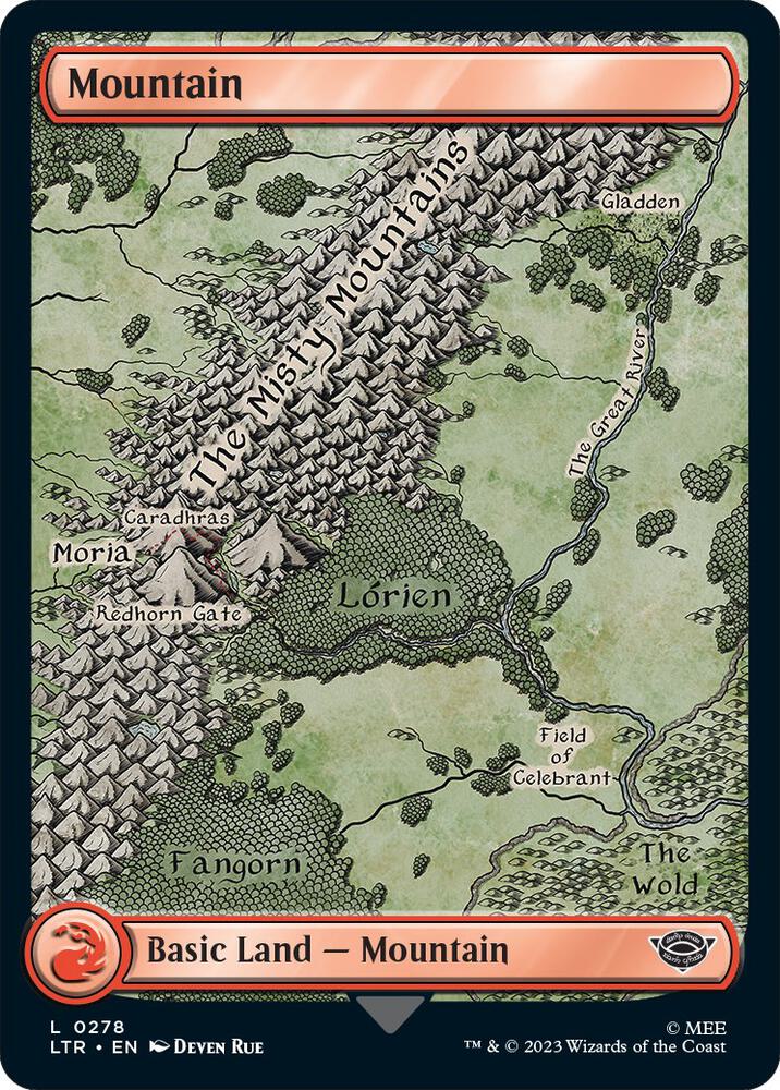Mountain (0278) - Universes Beyond: The Lord of the Rings: Tales