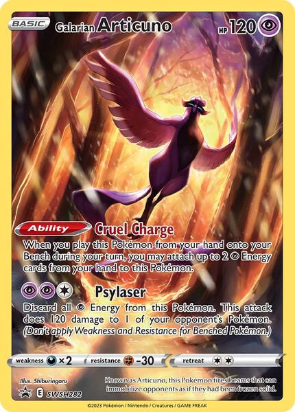Galarian Articuno card image