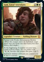frodo adventurous hobbit mtg card Frodo, - Axel Sauerwald the Ring tempts you Magic The Gathering - The
