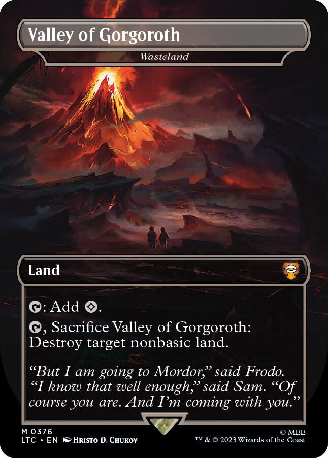 Valley of Gorgoroth - Wasteland - Commander: The Lord of the Rings