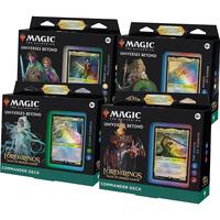 The Lord of the Rings: Tales of Middle-earth Commander Decks [Set of 4] -  Commander: The Lord of the Rings: Tales of Middle-earth - Magic: The  Gathering - TCGplayer.com