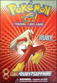 EX Ruby & Sapphire Theme Deck - "Ruby" [Blaziken] from Team Magma vs Team Aqua Pokemon card image