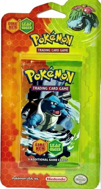 FireRed & LeafGreen Single Pack Blister from FireRed & LeafGreen Pokemon card image