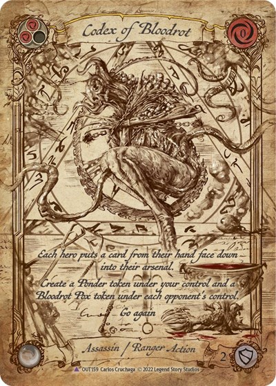 Codex of Bloodrot (Marvel) card