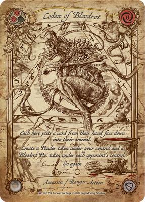 Codex of Bloodrot (Marvel) (Outsiders) - $112.50 - Flesh and Blood