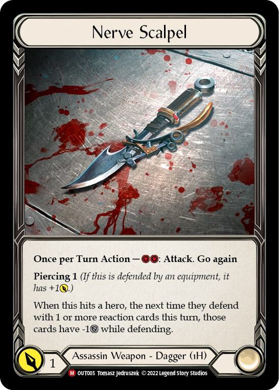 Nerve Scalpel - Outsiders - Flesh and Blood TCG - TCGplayer.com