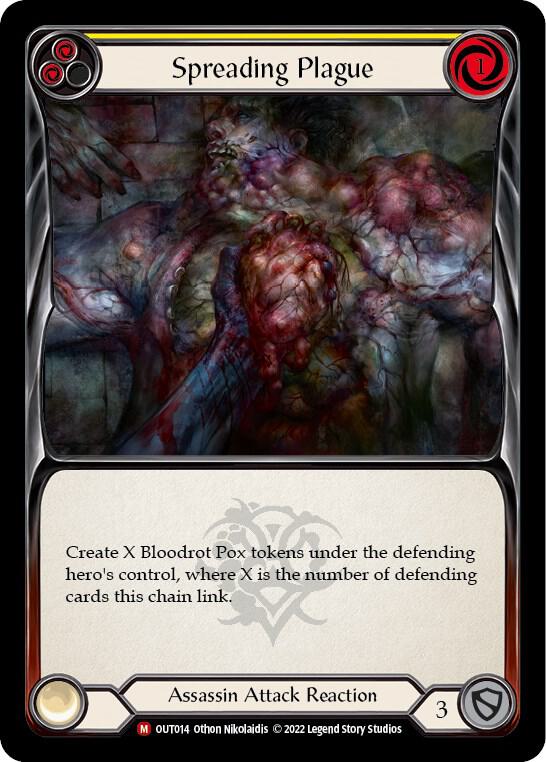 Spreading Plague - Outsiders - Flesh and Blood TCG - TCGplayer.com