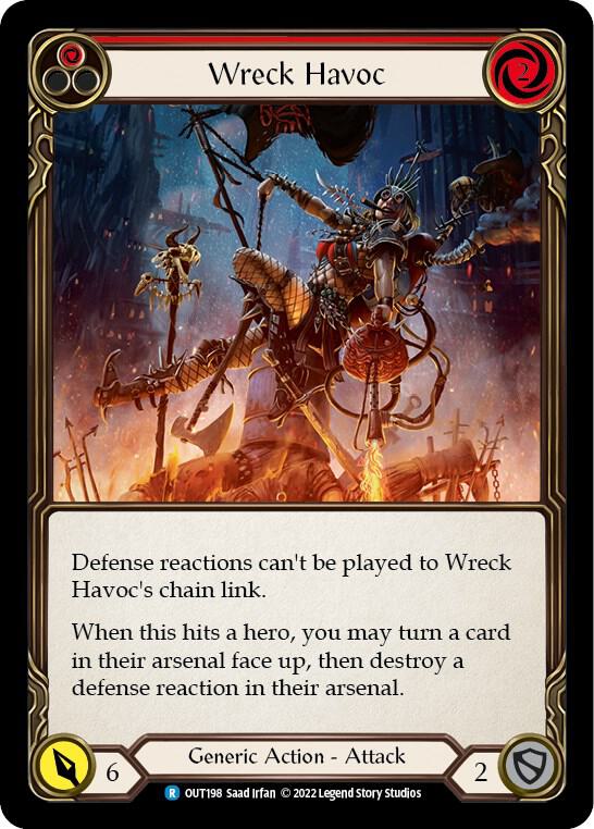 Wreck Havoc (Red) - Outsiders - Flesh and Blood TCG - TCGplayer.com