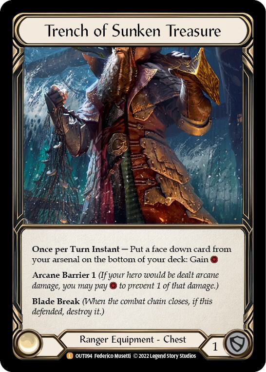 Trench of Sunken Treasure - Outsiders - Flesh and Blood TCG