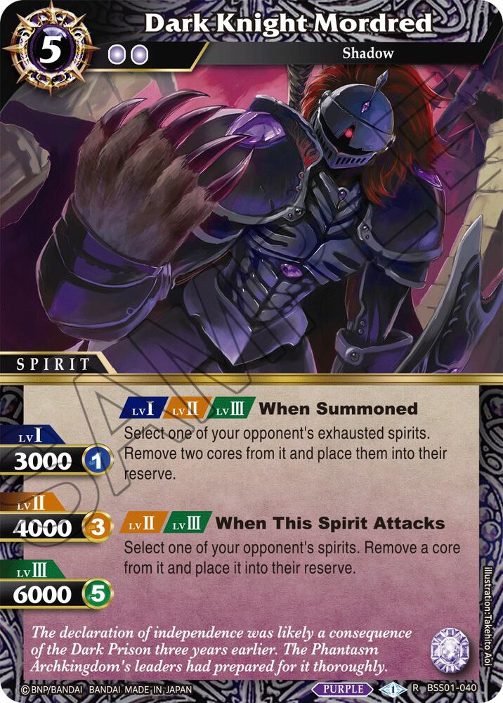 Dark Knight Mordred
