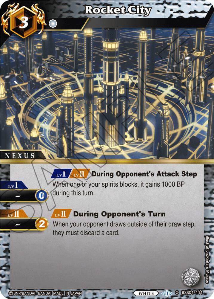 Rocket City - Dawn of History - Battle Spirits Saga - TCGplayer.com