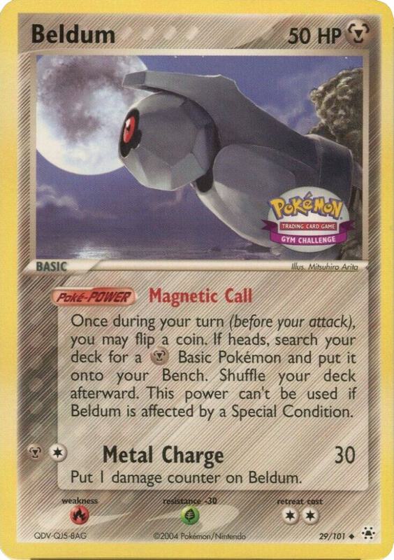Beldum - 029/101 (Gym Challenge) 029/101 from Miscellaneous Cards & Products