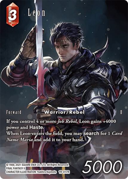 Leon (Full Art) - From Nightmares - Final Fantasy TCG - TCGplayer.com