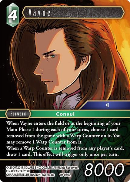 Vayne - From Nightmares - Final Fantasy TCG