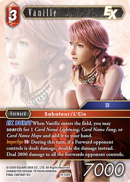 Vanille EX - From Nightmares - Final Fantasy TCG - TCGplayer.com