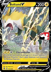 Boltund V #103/264 from Prize Pack Series Cards Pokemon card image