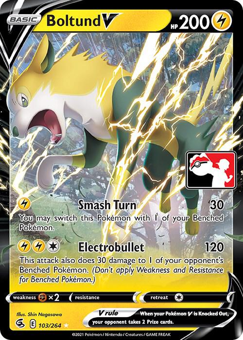 Boltund V 103/264 from Prize Pack Series Cards