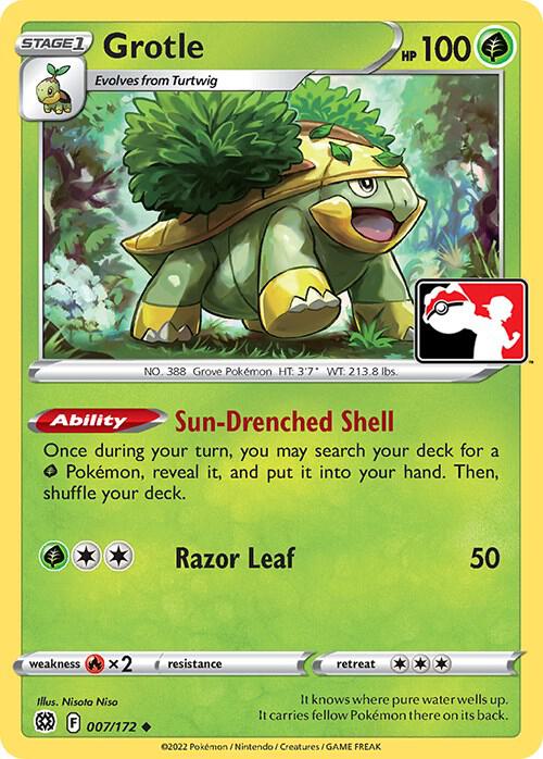Grotle 007/172 from Prize Pack Series Cards