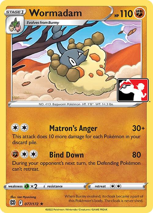 Wormadam (077) 077/172 from Prize Pack Series Cards