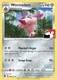Wormadam (098) - Prize Pack Series Cards - Pokemon card