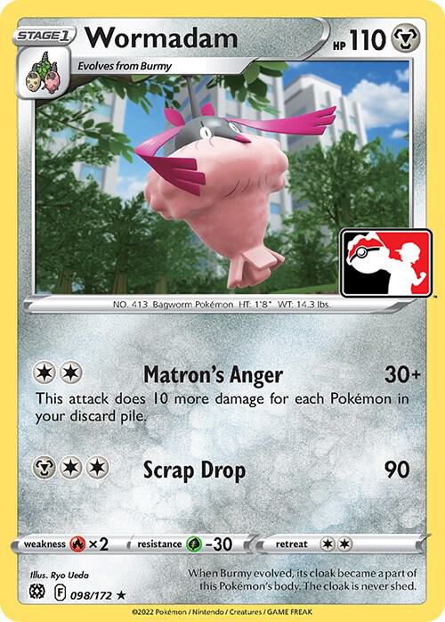 Wormadam (098) 098/172 from Prize Pack Series Cards