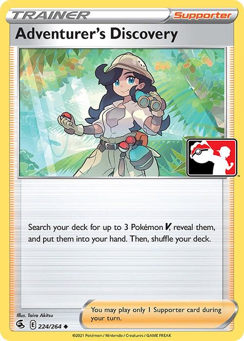 Adventurer's Discovery 224/264 from Prize Pack Series Cards