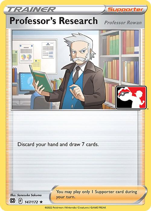 Professor's Research 147/172 from Prize Pack Series Cards