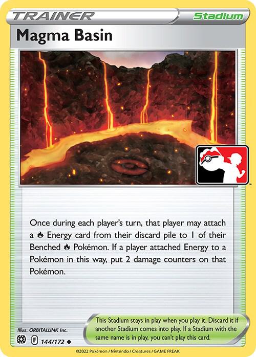 Magma Basin 144/172 from Prize Pack Series Cards