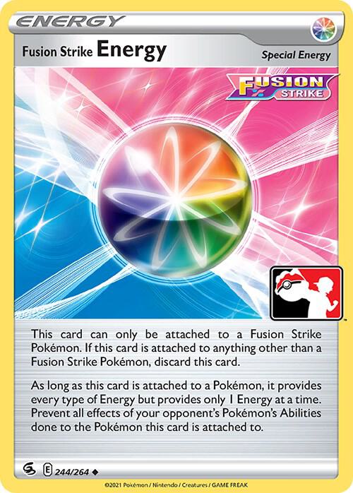 Fusion Strike Energy 244/264 from Prize Pack Series Cards